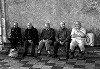 Old Sicilian Men_BW